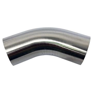 Picture of 63.5 OD X 1.6WT 45D POLISHED ELBOW 304 