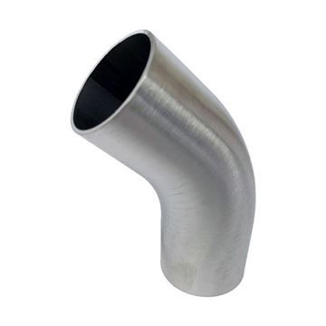 Picture of 76.2 OD X 1.6WT 45D POLISHED ELBOW 304 