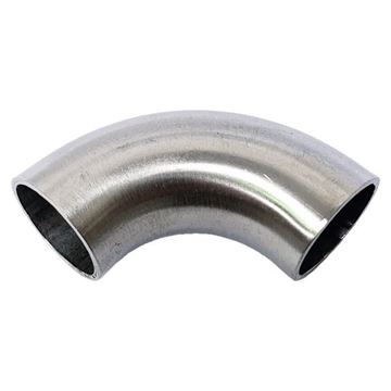 Picture of 25.4 OD X 1.6WT 90D POLISHED ELBOW 304