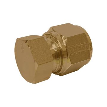 Picture of 12.7MM OD TUBE CAP GYROLOK BRASS 