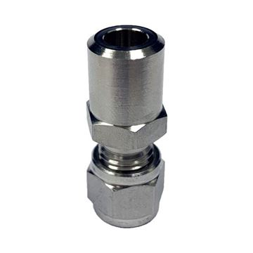 Picture of 25.4MM OD X 25NB CONNECTOR BUTTWELD GYROLOK 316 
