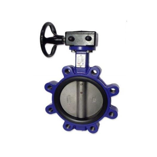 Picture of 100 TE LUGGED BUTTERFLY VALVE FBE COATED DUCTILE IRON BODY S/S STEM & DISC EPDM WATERMARK