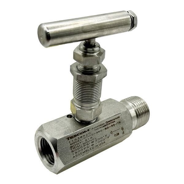 Picture of H7HIS-46Q-SS-SG-T2 20X15NPT M/F 6,000PSI HAND VALVE 4.8ORF GRAPHOIL METAL SG ALL 316 T2