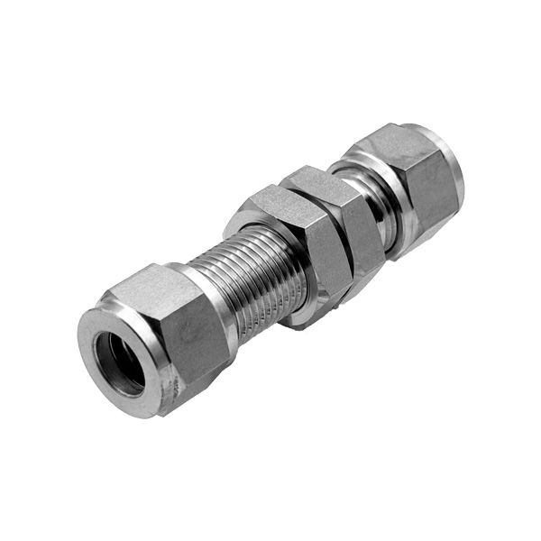 Picture of 9.5MM OD BULKHEAD UNION GYROLOK HASTELLOY-C 